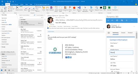 outlook crm